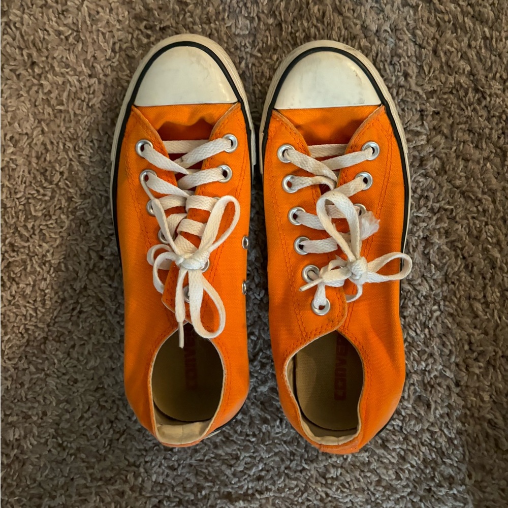 orange converse